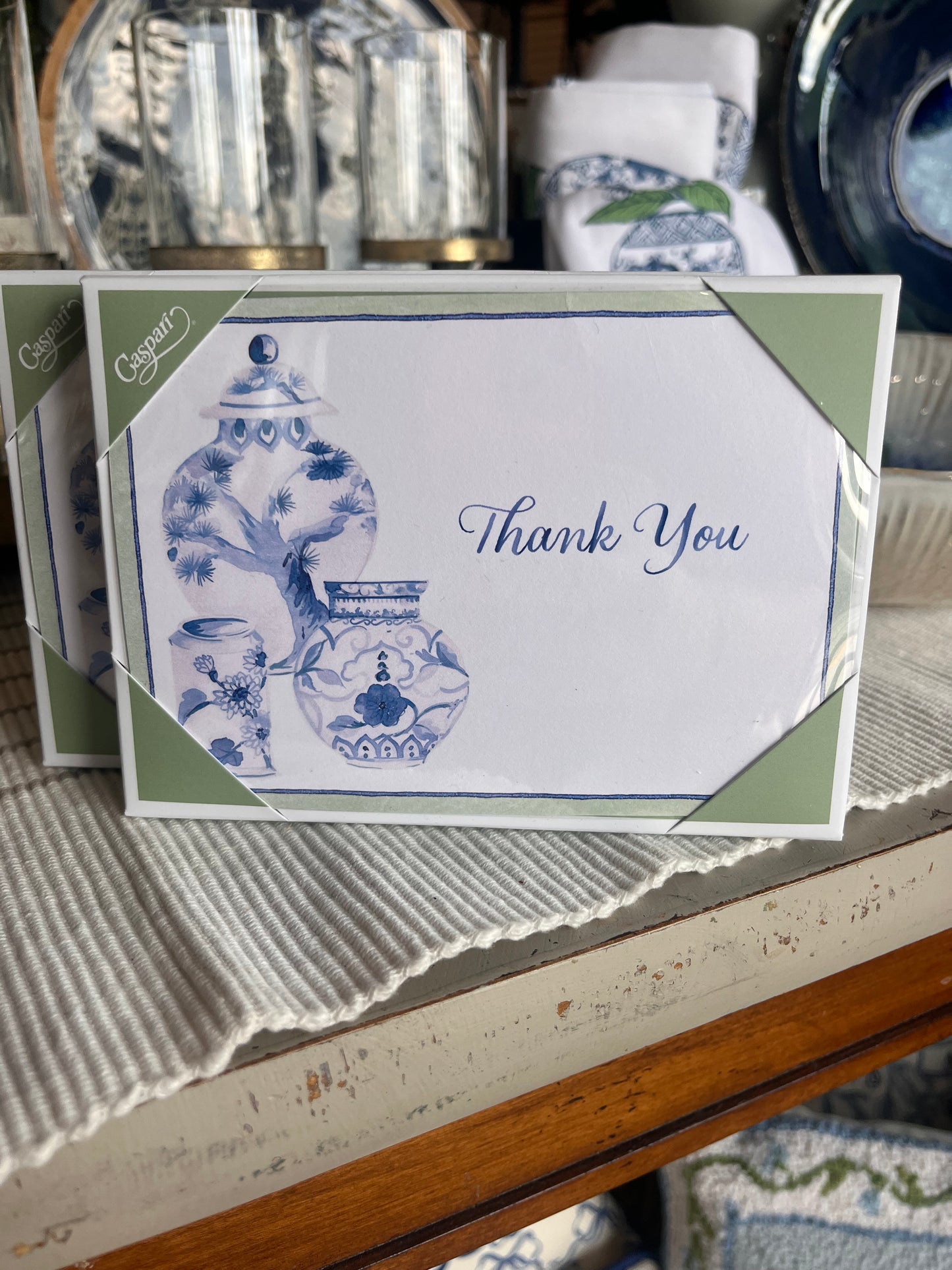 Caspari thank you cards