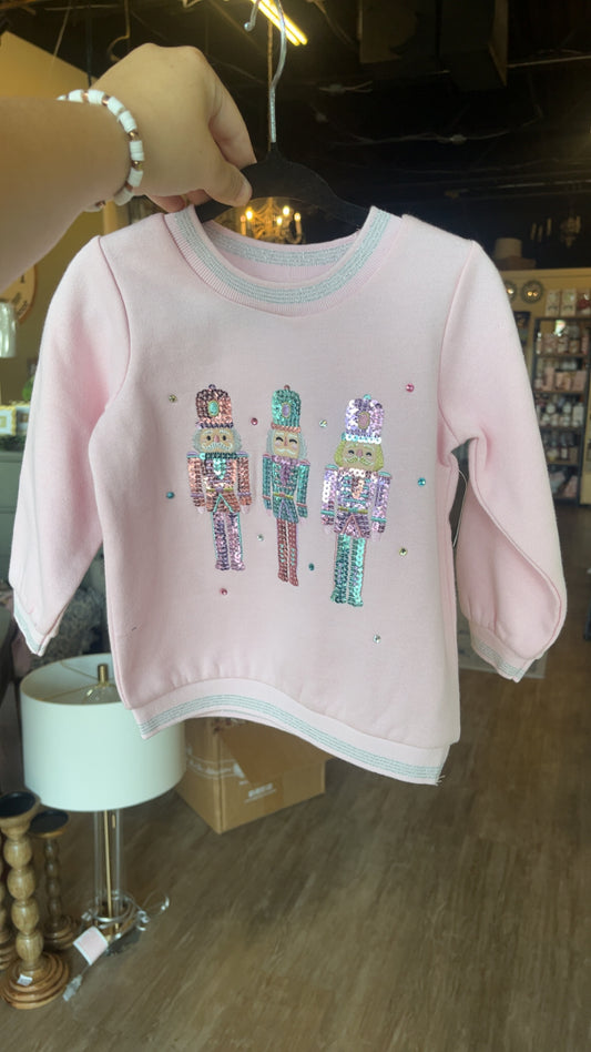 Nutcracker Sequin Sweatshirt