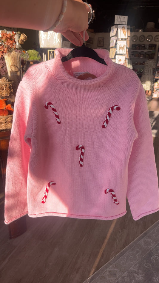 Candy cane Rollneck sweater