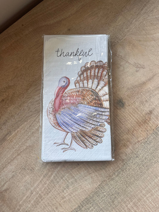 thankful mudpie guest napkins